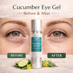 Soothing Cooling Cucumber Eye Gel for dark circles and bags under your eyes